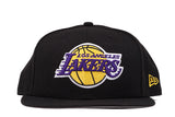5950 LAKERS FITTED HAT - BLACK