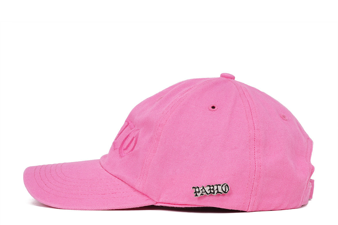 PABLO & FRIENDS DAD HAT W/ PIN - PINK / PINK
