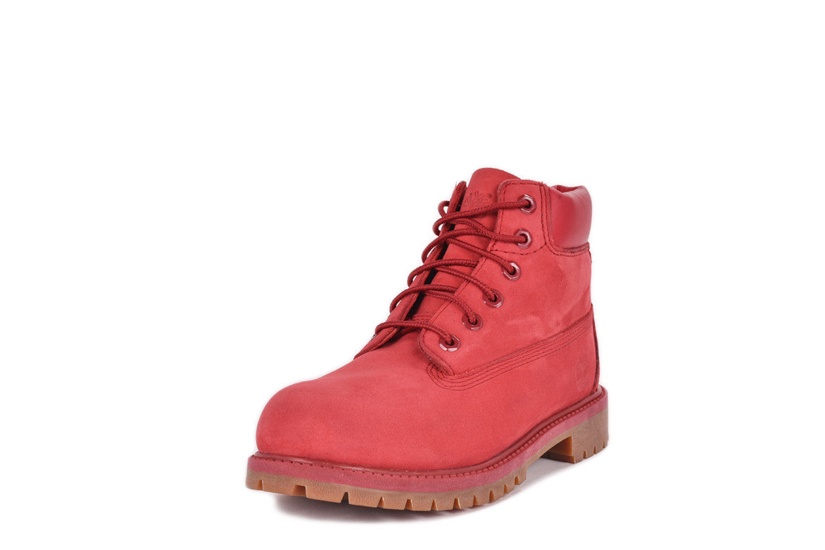 WATERPROOF 6 INCH PREMIUM BOOT (YOUTH) - RED